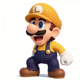 waluigi screaming