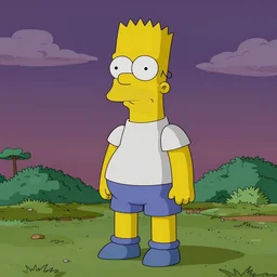 The Simpsons anime, made by Masamune Shirow