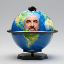 Orb shaped Steve Harvey as an Orb