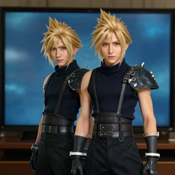 Hayden Christensen as Cloud Strife, HD, 8k, TV
