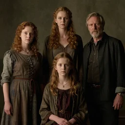 family of false gods, jana schirmer, johannes voss, 8 k resolution, dramatic lighting, cinematic, detailed