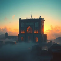 we did not send down to you the quran that you should be miserable, volumetric lighting, highly detailed, by greg rutkowski, prayers