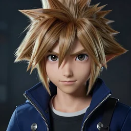 photo realistic image of axel from kingdom hearts, stunning 3 d render inspired art by istvan sandorfi and greg rutkowski, perfect facial symmetry, realistic, highly detailed attributes and atmosphere, dim volumetric cinematic lighting,