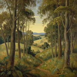 nature paintings in the middle ages, but art