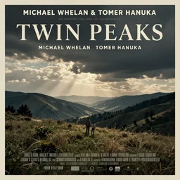 poster artwork by Michael Whelan and Tomer Hanuka, Karol Bak of cinematográfica, from scene from Twin Peaks, clean