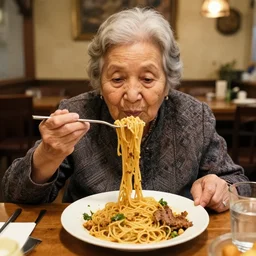 let's eat - grandma