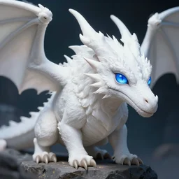 blue eyes white dragon by adam martinakis