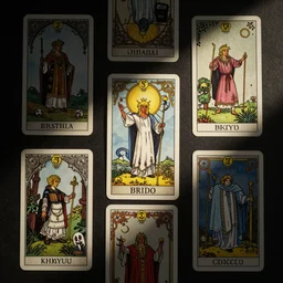 frame for fantasy tarot cards