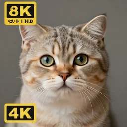 8K UHD cute kitten with floppy ears, by René Magritte, very detailed, matte, Gaussian blur, tone mapped