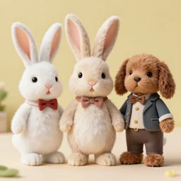 3 d, littlest pet shop bunny, noel coypel, emile eisman - semenowsky, edouard bisson