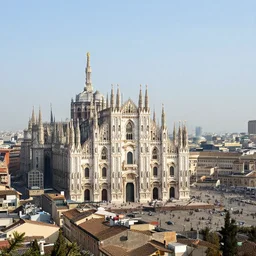 view of a city with thousand cathedrals