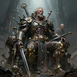 gluttony fantasy character portrait, ultra realistic, wide angle, intricate details, blade runner artifacts, highly detailed by peter mohrbacher, boris vallejo, hajime sorayama aaron horkey, gaston bussiere, craig mullins