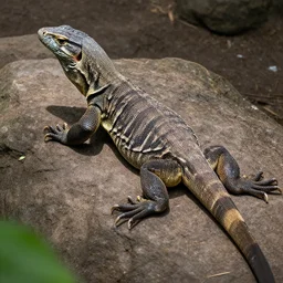 A giant lizard