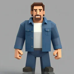 “nic cage as a character in a ps1 game, low poly”