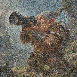 A dwarf taking a self with a big camera, artwork by World of Warcraft Direction Art, detailed, dynamic, cinematic composition