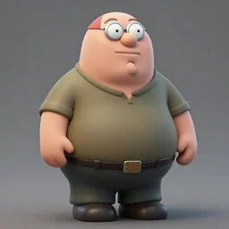 peter griffin realistic sculpture artstation