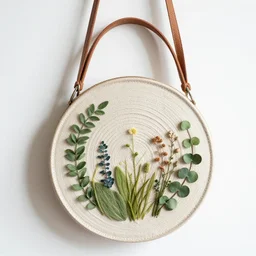 handbag, diy, craft, homemade, natural, local, round, art, wool, craft, exquisite, premium, plants, loom, etsy, pinterest style