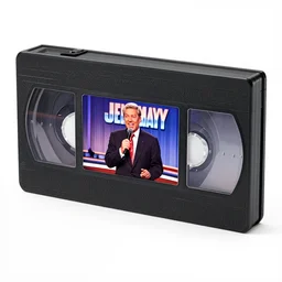 Billy Mays hosting Jeopardy, VHS tape footage, 1991 , the set of Jeopardy