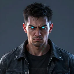 portrait angry man streetwear face on details base digital painting bioluminance alena aenami artworks octane render 8 k 2 2 2 2