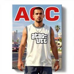 AOC on the cover of GTA V,