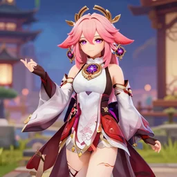 Yae Miko from Genshin Impact