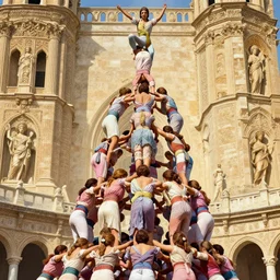 undressed catalan castellers human impossible big tower they are real women like a incredible giant sculpture at the kingdom of julius caesar, roman historic works, hyper - detailed, world renowned artists, historic artworks society, antique renewal, intricate, elegant, sharp focus, illustration, art by artgerm and greg rutkowski and alphonse mucha, 8 k