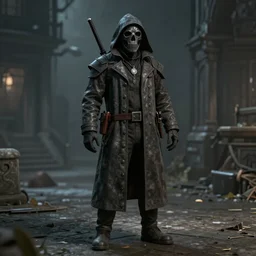 The Plague Doctor, unreal engine, depth of field
