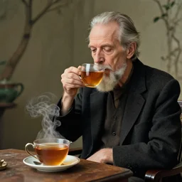 carl jung drinking tea with the demiurge.