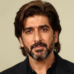 close-up image of Amitabh