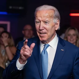 Joe Biden in club