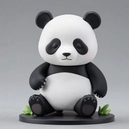 panda, nendoroid, figurine, detailed product photo