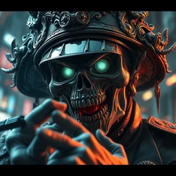 police scariest horror nightmare by horiyoshi iii, digital art, deepdream cosmic, 3 d high definition, trending on artstation, photorealistic, high resolution, 8 k, octane, hyper detailed, trending on deviantart insane details, intricate, elite, ornate, elegant trend, highly detailed and intricate, sharp focus, photography, unreal engine