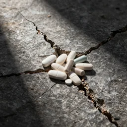crackdown on medicine capitalism volumetric lighting