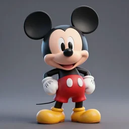 Mickey Mouse is Thor, hyperdetailed, artstation, cgsociety, 8k, no text