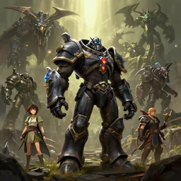mount epic black battlestrider screenshot world of warcraft mounts worldboss borberland comics by jesper ejsing art and by feng zhu, by rhads, makoto shinkai and lois van baarle, ilya kuvshinov, rossdraws global light 3 d rtx hdr