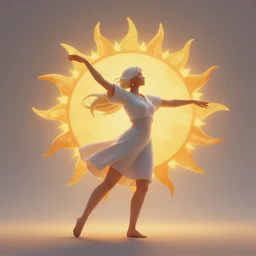 sun dancer, atmospheric, ambient, volumetric lighting, highly detailed, digital art, alena aenami and rhads