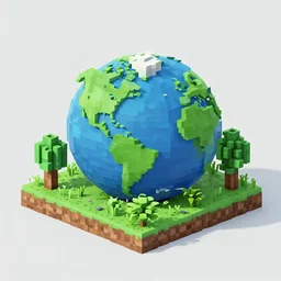 environment art, voxel