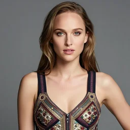 a beautiful young kayo shibuya natalie portman alluring gravure model, wearing elaborate designer tank top, by akira toriyama and wlop and ilya kuvshinov and artgerm and, aesthetic, gorgeous, stunning, alluring, attractive, artstation, deviantart, pinterest, digital art