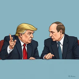 trump kidding putin,