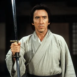 nicholas cage from a scene in the seven samurai 1 9 5 4