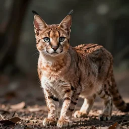 cute caracal by elisa bohne