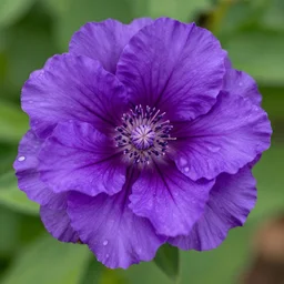 purple dimensional petal transformation colour