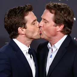 ben shapiro kissing tucker carlson