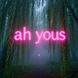 ah yes, this hallucinatory neon drip. so subliminally false do these messages ring through the silken air, the volumetric experience of the sublime; whose foggy afternoon snake wisps through like a mist in the tendrils of this willow forest. a single dot at the center expands, unfurling, until all is revealed.
