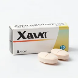 a Xanax Alprazolam pill, Xanax is as big as the size of a building