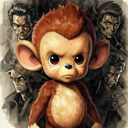 portrait, mutant bambi, watercolor, dramatic lighting, cinematic, establishing shot, extremly high detail, foto realistic, cinematic lighting, pen and ink, intricate line drawings, by Yoshitaka Amano, Ruan Jia, Kentaro Miura, Artgerm, post processed, concept art, artstation, matte painting, style by eddie mendoza, raphael lacoste, alex ross