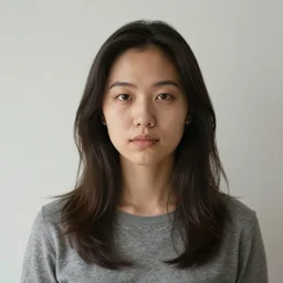 a self portrait by a 35 year woman