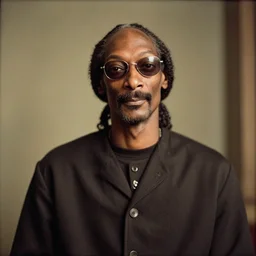 a vintage photograph of Snoop Dogg by Julia Margaret Cameron, portrait, 40mm lens, shallow depth of field, split lighting
