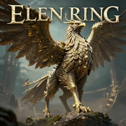 an ultra detailed 3 d render of the garuda as an elden ring boss, epic anime fantasy, 8 k, in the style of a fantasy metal album cover and magic the gathering, volumetric lighting, smooth, highly detailed, digital illustration, octane render, art by albert bierstadt and greg rutkowsi, artstation