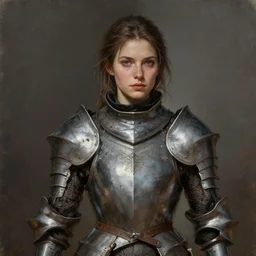 perfectly - portrait of a beautiful female templar knight character, intricate, highly detailed, digital painting, loose brush strokes, realistic shaded lighting, artstation, concept art, smooth, sharp focus, illustration, realism, oil painting, unreal engine 5, 8 k, art by sam spratt and peter mohrbacher